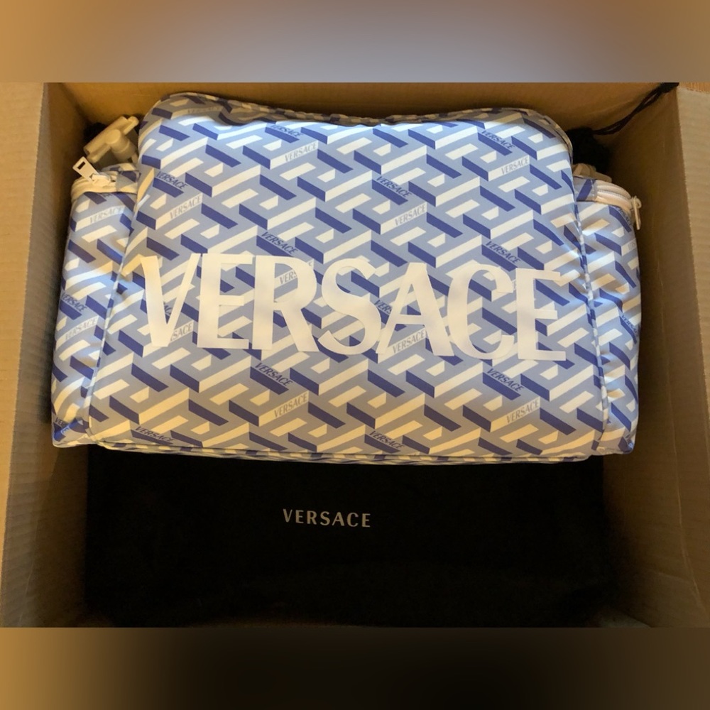 Authentic Versace Monogram Shoulder Bag